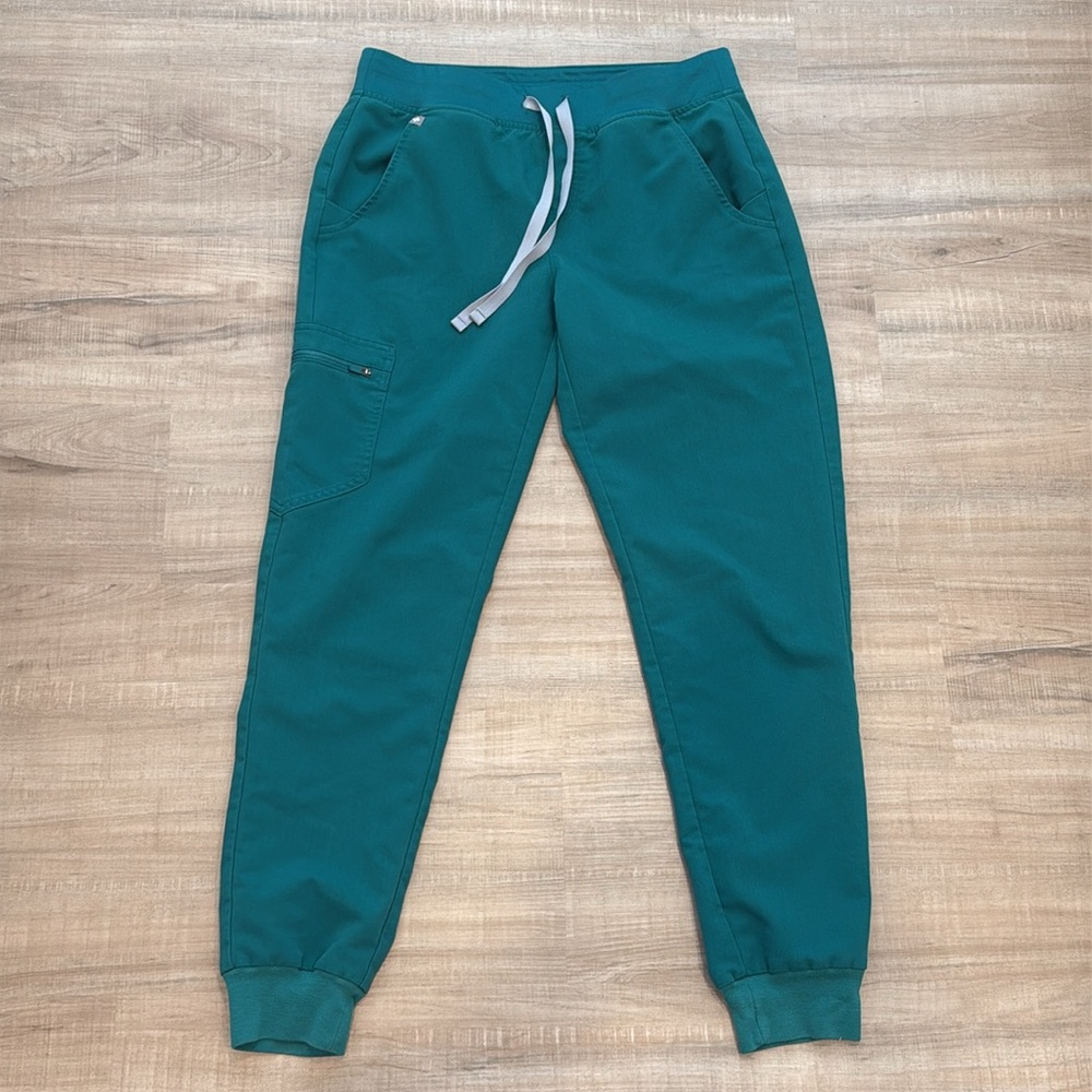 Figs hunter green Zamora jogger